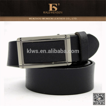 Cowhide automatic buckle leather belt